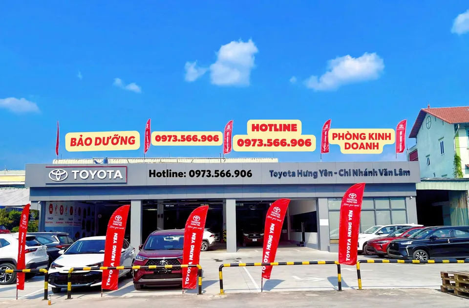 toyota hưng yên